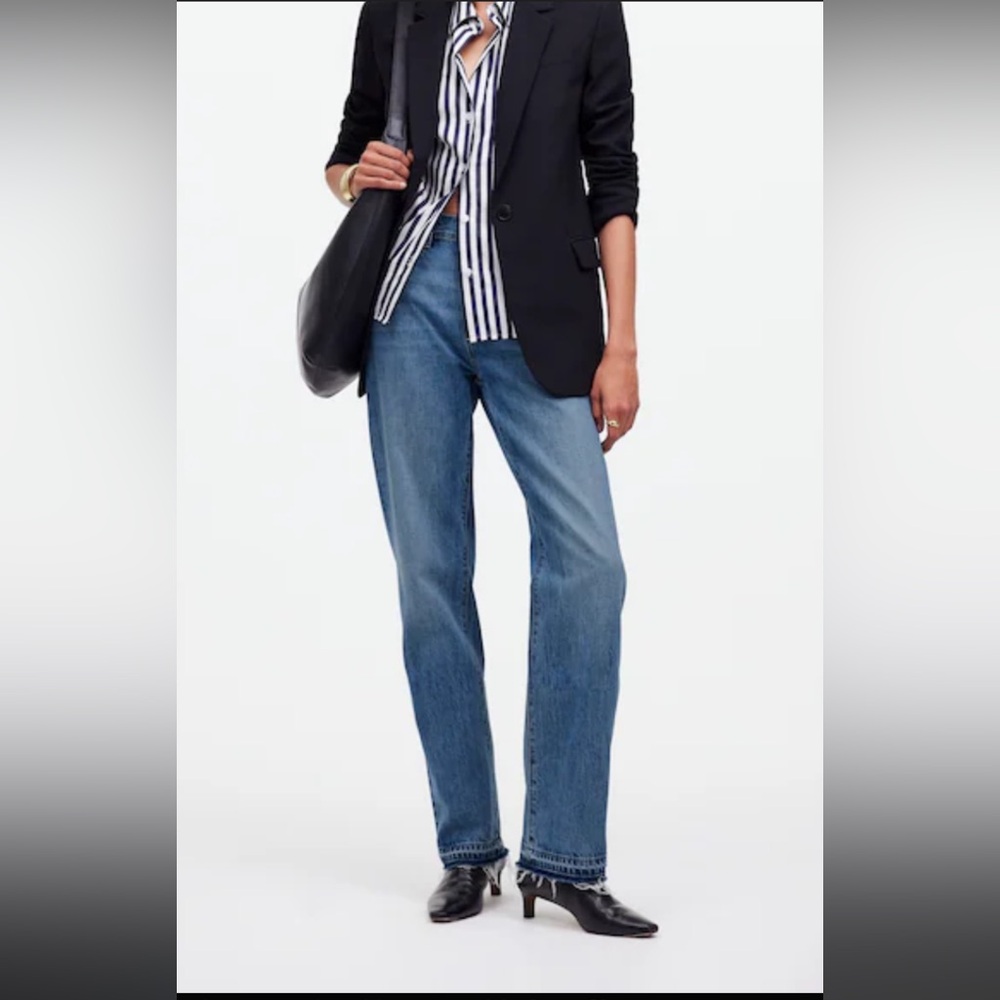 Madewell Women's Boot Cut Jeans - Blue